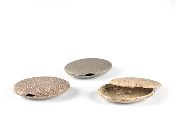 BITZ Villa Collection Sten Figure 10 9 X 8 7 X 3 4 Cm 3 Pcs. Ass Nature