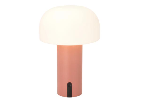 BITZ Villa Collection Styles LED Lamp Dia 15 x 22.5 cm Rose