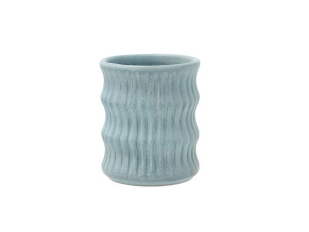 BITZ Villa Collection Styles Mug Dia 8 X 9.5 Cm 0.3 Liter 2 Pcs Blue