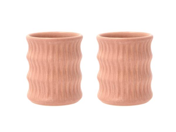 BITZ Villa Collection Styles Mug Dia 8 x 9.5 cm 0.3 liter 2 pcs Rose