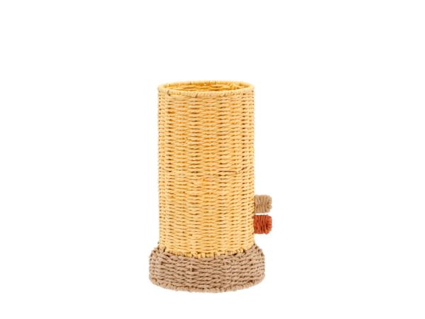 BITZ Villa Collection Styles Vase Dia 17 x 14 x 28 cm Light yellow