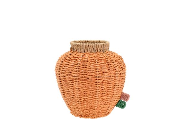 BITZ Villa Collection Styles Vase Dia 21 X 21 Cm Amber