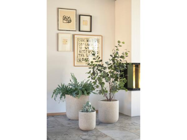 BITZ Villa Collection Thum Plant Basket 2 Pcs Nature