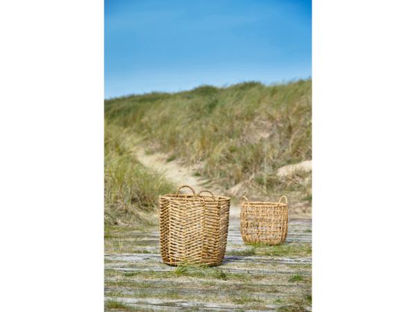 BITZ Villa Collection Toerv Basket Set Dia. 42 X 45 Cm Nature