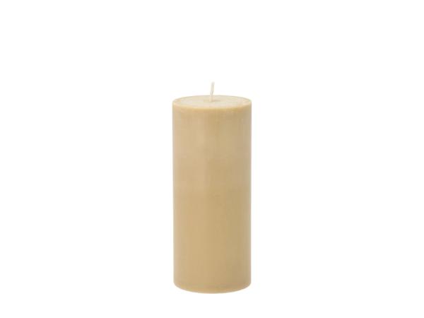 BITZ Villa Collection Trae Pillar candle Dia 6 x 14 cm Camel