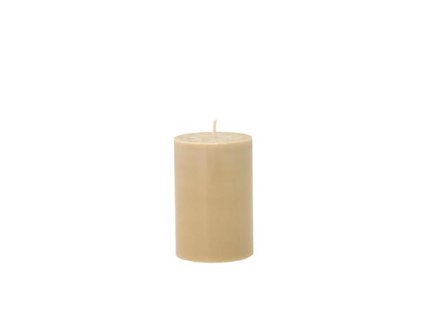 BITZ Villa Collection Trae Pillar candle Dia 6 x 9 cm Camel