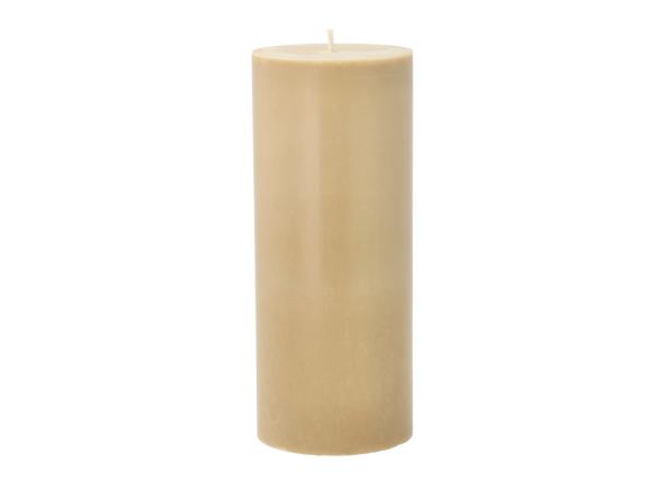 BITZ Villa Collection Trae Pillar candle Dia 7.8 x 19 cm Camel