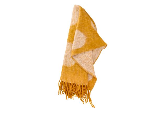 BITZ Villa Collection Tundra Throw 130 X 200 Cm Amber