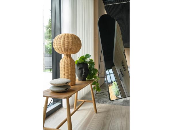 BITZ Villa Collection Vasto Mirror 170 X 60 X 3 Cm Black