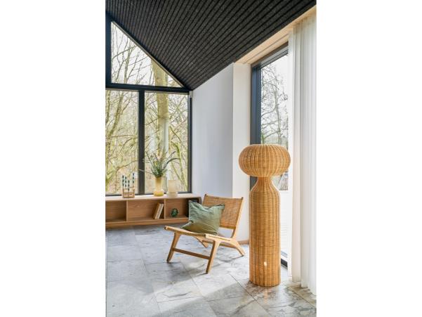 BITZ Villa Collection Vinka Floor Lamp Dia 50 X 130 Cm Nature
