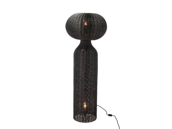 BITZ Villa Collection Werna Floor Lamp Dia 50 X 130 Cm Black