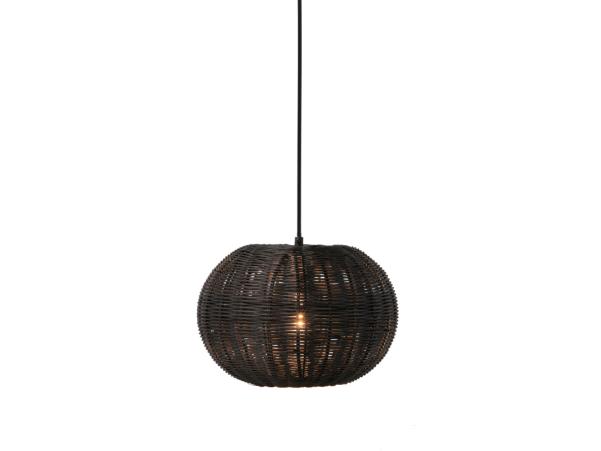 BITZ Villa Collection Werna Pendant Lamp Dia 30 X 20 Cm Black