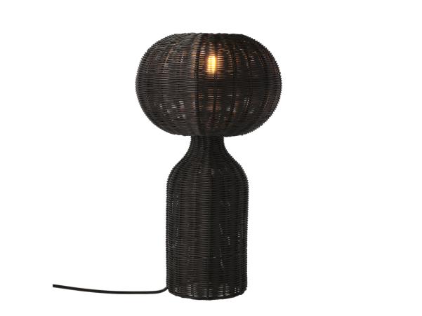 BITZ Villa Collection Werna Table Lamp Dia 30 X 53.5 Cm Black