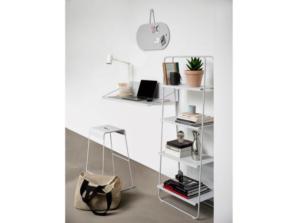 BITZ Zone A-Wall Desk Desk 95 X 41 5 X 19 Cm Soft Grey