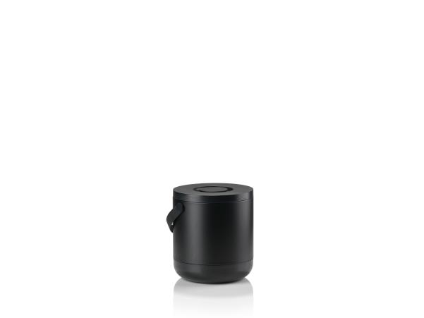 BITZ Zone Circular Waste Bin Dia 31 5 X 31 Cm 15 Liter Black