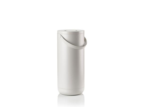 BITZ Zone Circular Waste Bin Dia 31 5 X 65 5 Cm 35 Liter Warm Grey