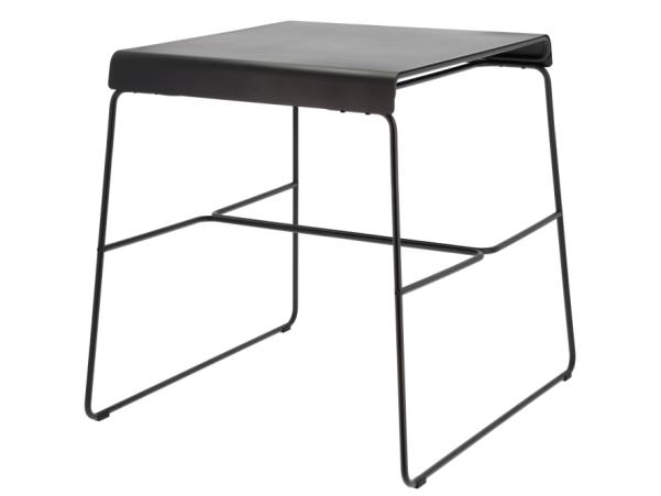 BITZ Zone Denmark A-Café Table Outdoor Table 75 X 58 X 72 Cm Black