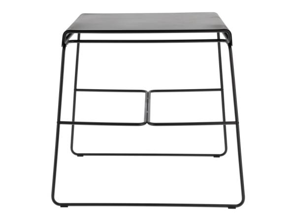 BITZ Zone Denmark A-Café Table Outdoor Table 75 X 58 X 72 Cm Black