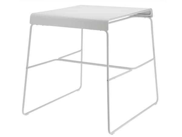 BITZ Zone Denmark A-Café Table Outdoor Table 75 X 58 X 72 Cm Soft Grey