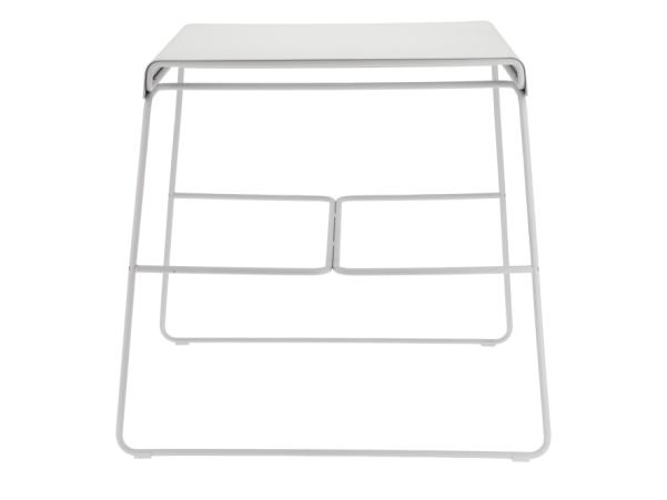 BITZ Zone Denmark A-Café Table Outdoor Table 75 X 58 X 72 Cm Soft Grey