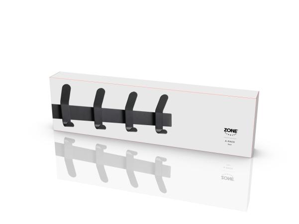 BITZ Zone Denmark A-Rack Coat Rack 40 X 5 X 11 Cm Black