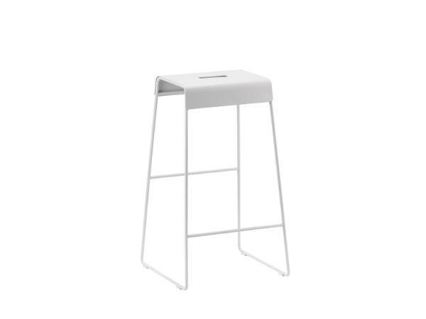 BITZ Zone Denmark A-Stool Bar stool 38 x 38 x 65 cm Soft Grey