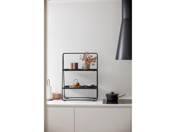BITZ Zone Denmark A-Table Shelf Unit 53 X 29 X 75 Cm Black