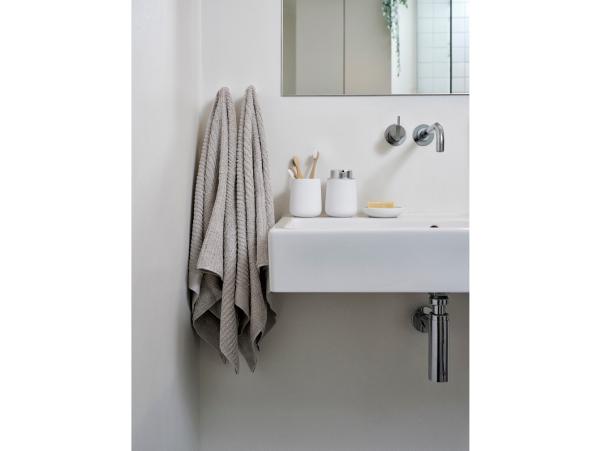 BITZ Zone Denmark Classic Towel 140 X 70 Cm Soft Grey