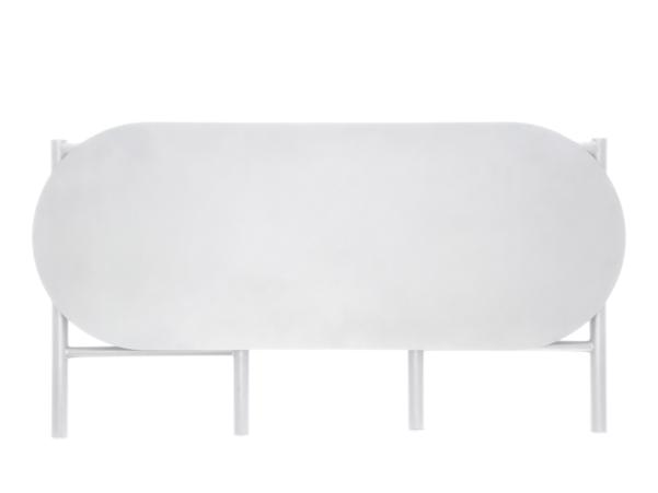 BITZ Zone Denmark Disc Bench 90 X 33 X 45 Cm Soft Grey