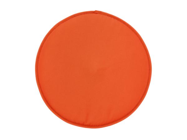 BITZ Zone Denmark Disc Seat pad Dia 33 x 2 2 cm Orange Crush