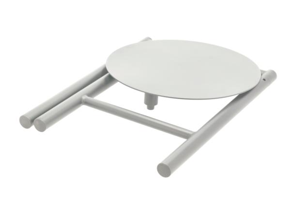 BITZ Zone Denmark Disc Stool Dia 33 X 45 Cm Soft Grey
