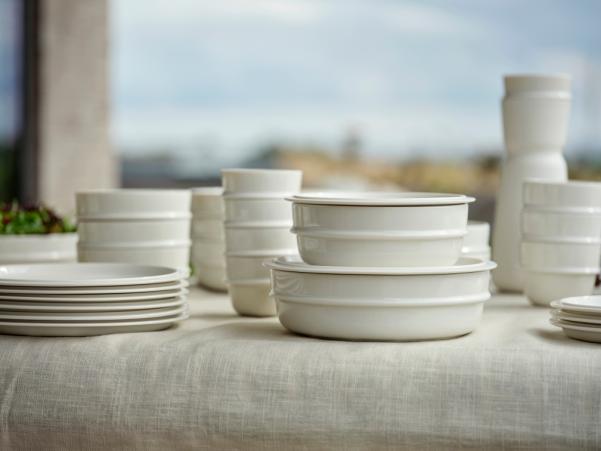 BITZ Zone Denmark Eau Muesli Bowl Dia 12 X 6 1 Cm 0 4 Liter Offwhite