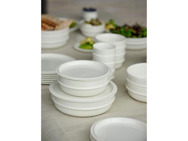 BITZ Zone Denmark Eau Plate Dia 16 X 1 7 Cm Offwhite