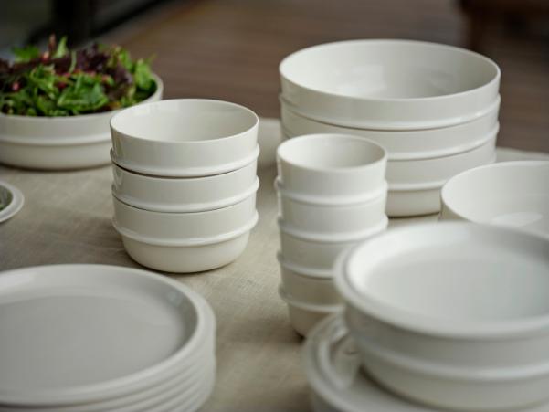 BITZ Zone Denmark Eau Plate Dia 20 X 1 7 Cm Offwhite