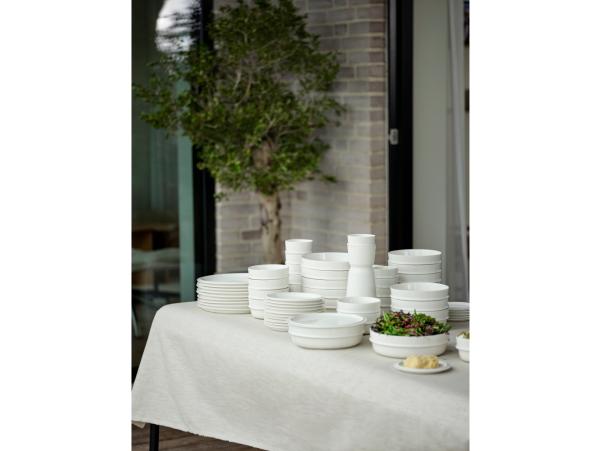 BITZ Zone Denmark Eau Plate Dia 24 X 1 7 Cm Offwhite