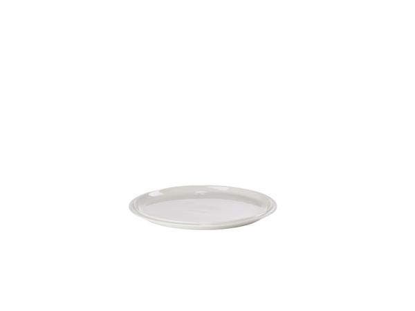 BITZ Zone Denmark Eau Plate Dia 24 x 1 7 cm Offwhite