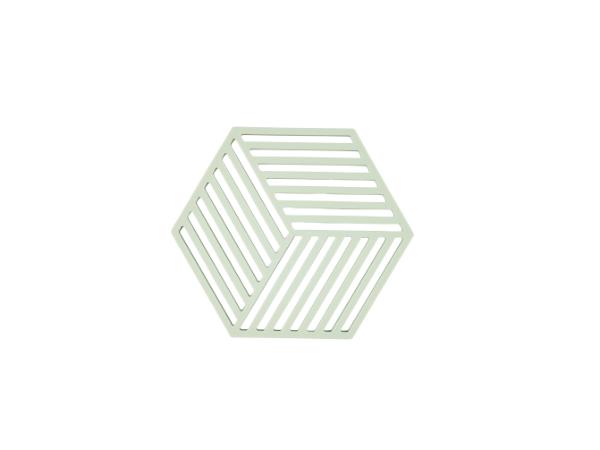 BITZ Zone Denmark Hexagon Trivet 16 x 14 x 0 9 cm Mint