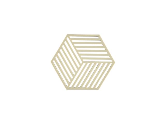 BITZ Zone Denmark Hexagon Trivet 16 x 14 x 0.9 cm Pear