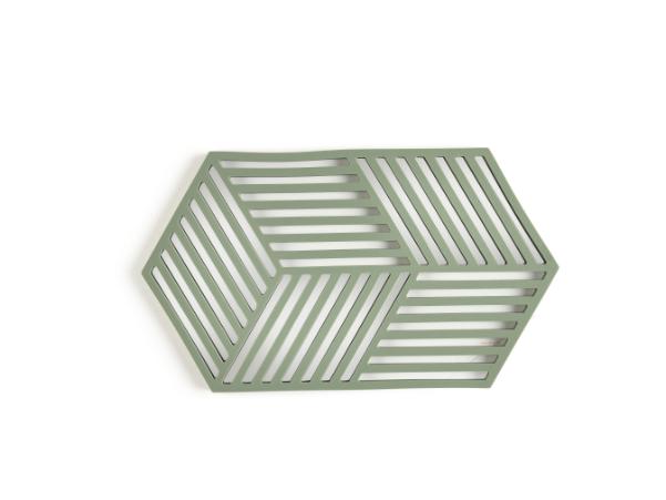 BITZ Zone Denmark Hexagon Trivet 24 X 14 X 0.9 Cm Rosemary