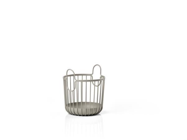 BITZ Zone Denmark Inu Basket Dia 10.5 X 13.5 Cm Taupe