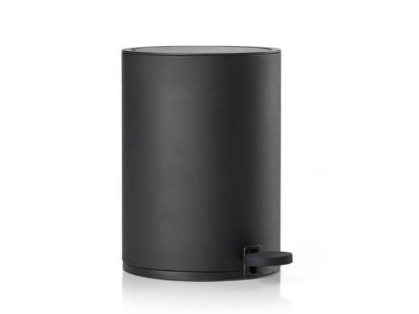 BITZ Zone Denmark Karma Pedal Bin 3 liter Dia. 18.1 x 26.3 cm Black