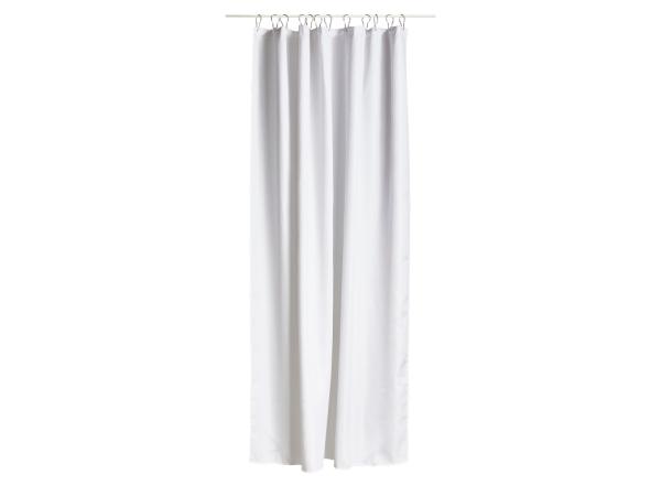 BITZ Zone Denmark Lux Shower Curtain 200 x 180 cm White