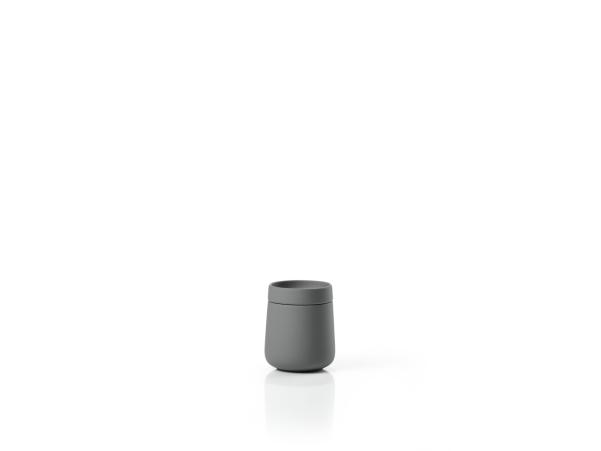 BITZ Zone Denmark Nova One Jar With Lid Dia 8 4 X 10 Cm 290 Ml Grey