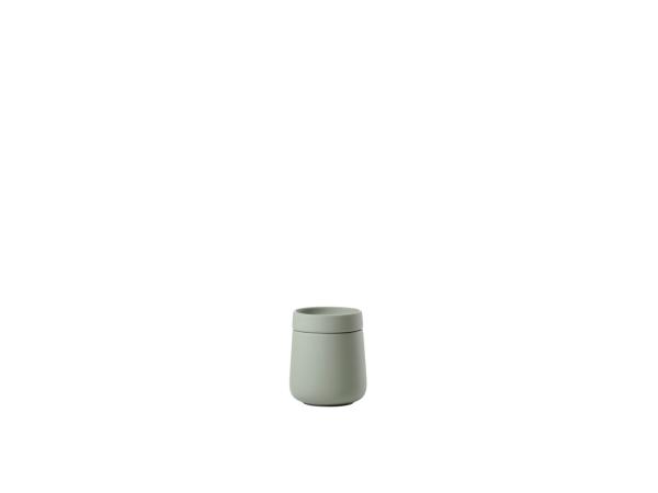 BITZ Zone Denmark Nova One Jar with lid Dia 8 4 x 10 cm 290 ml Matcha Green