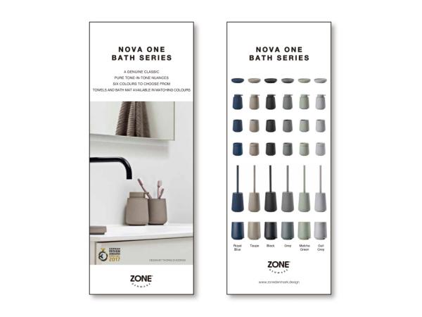 BITZ Zone Denmark Nova One Product Sign Retail EN 8 5 x 22 cm