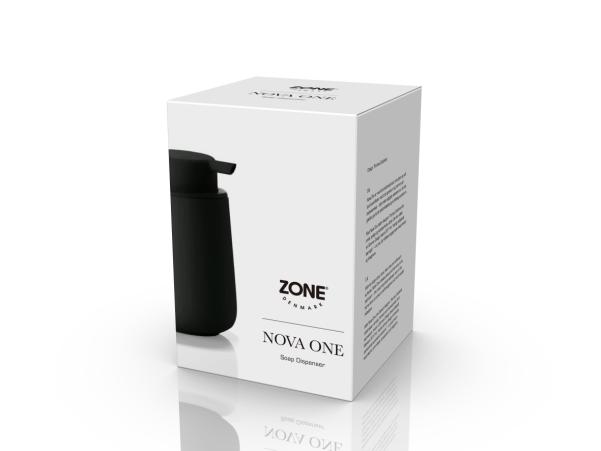 BITZ Zone Denmark Nova One Soap Dispenser Dia. 8 X 11 5 Cm 0.25 Liter Black
