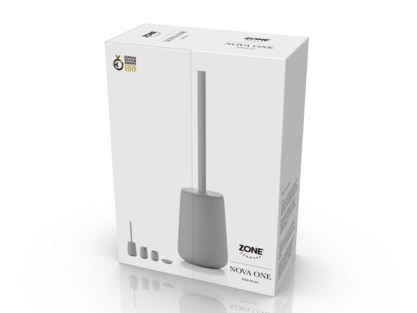 BITZ Zone Denmark Nova One Toilet Brush Dia. 10 3 X 37 Cm Gull Grey
