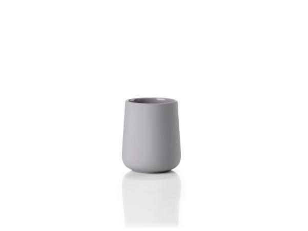 BITZ Zone Denmark Nova One Toothbrush Mug Dia. 8 X 10 Cm Gull Grey