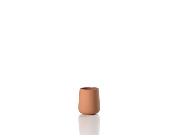 BITZ Zone Denmark Nova One Toothbrush Mug Dia 8 X 10 Cm Mandarine