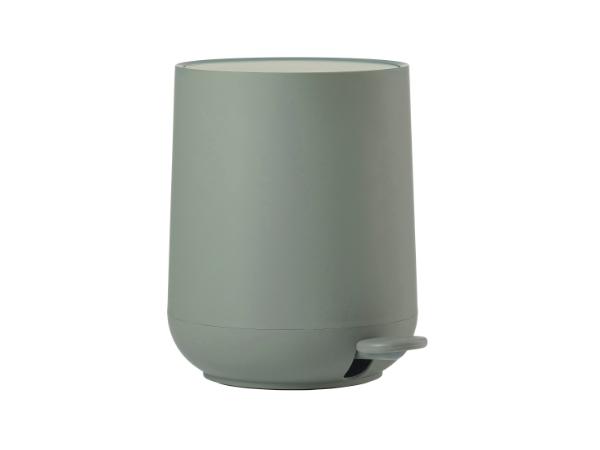 BITZ Zone Denmark Nova Pedal Bin Dia 20.5 x 23.5 cm 3 liter Olive green